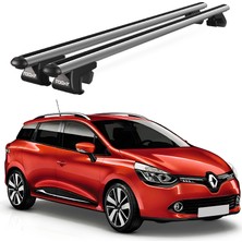 Today Auto Venüs Renault Clio Iv Sportour (2012-2019) Uyumlu Gri Ara Atkı Port Bagaj Tavan Barı