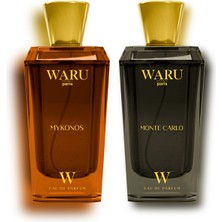 WARU Mykonos & Monte Carlo Parfüm Seti | Unisex & Erkek Özel Koku Serisi