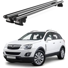 Today Auto Venüs Opel Antara Suv (2007-2016) Uyumlu Gri Ara Atkı Port Bagaj Tavan Barı