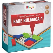 Kiddico Toys Kare Bulmaca Kutu Oyunu - 24
