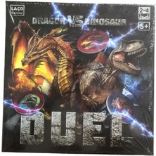 Kiddico Toys Duel Kutu Oyunu - Dragon ve Dinazaur