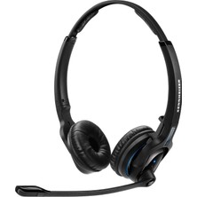 Sennheiser MB Pro 2 Uc (506045) - Dual-Sided, Dual-Connectivity, Kablosuz Bluetooth Headset | For Desk/mobile Phone & Softphone/pc Connection| W/ Hd Sound & Major Uc Platform Uyumluluk (Black)