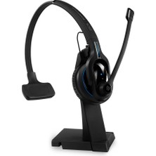 Sennheiser MB Pro 1 Uc ml (506043) - Single-Sided, Dual-Connectivity, Kablosuz Bluetooth Headset | For Desk/mobile Phone & Softphone/pc Connection| W/ Hd Sound & Skype For Business Certified (Black)