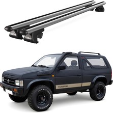 Today Auto Venüs Nissan Terrano (1993-2005) Uyumlu Gri Ara Atkı Port Bagaj Tavan Barı