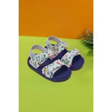 Melek Tuna Ekstra Hafif ve Rahat Çocuk Sandalet, Ekstra Rahat Bebek Sandalet, Çocuk Cırtlı Sandalet