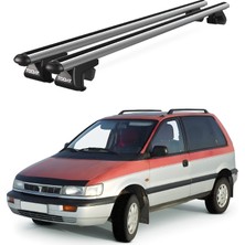 Today Auto Venüs Mitsubishi Space Runner 3+5 Doors (1991-2001) Uyumlu Gri Ara Atkı Port Bagaj Tavan Barı