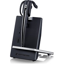 Sennheiser Single-Sided Wireless Dect Telefon Headset With Gürültü-Cancelling Microphone & Activegard Işitme Koruma, Inşa Edilmiş Ringer