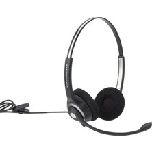 Sennheiser 504406 Headset - Wired Silver / Black