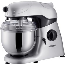 Severin Km 3882 Mutfak Robotu/gümüş/planet Karıştırma Sistemi/paslanmaz Çelik Karıştırma Kabı - Kapasite 4,5 Litre