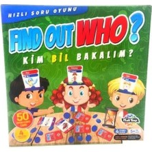 Kiddico Toys Kim Bil Bakalım Bilgi ve Zeka Oyunu(Find Out Who)