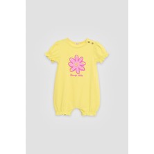 Tyess BSC Bg Store Kız Bebek Sarı Tulum