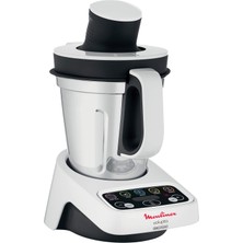 Moulinex HF4041 Volupta Çok Işlevli Mutfak Robotu (1000 Watt, 1,5 L Kullanılabilir Kapasite) Beyaz/koyu Gri