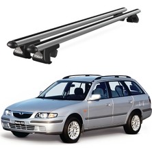 Today Auto Venüs Mazda 626 Station Wagon (1997-2003) Uyumlu Gri Ara Atkı Port Bagaj Tavan Barı