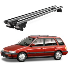 Today Auto Venüs Honda Civic Shuttle (1988-1994) Uyumlu Gri Ara Atkı Port Bagaj Tavan Barı