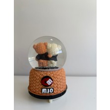 Bumelo Ayıcıklar Büyük Boy Işıklı,müzikli Püskürtmeli Kar Küresi