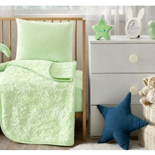 Özdilek Embos Bebek Battaniyesi (100X120)-YEŞIL