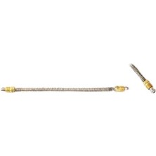 Universal 40CM Pilot Paslanmaz Esnek Gaz Flex M10X1 (Q6)