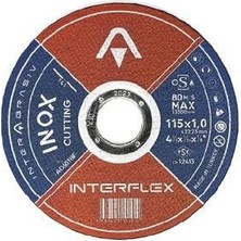 Interflex 115*1 Inox Metal Kesici Taş (4079111010)