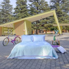 Sarev Almira-Z Mint Çift Kişilik %100 Pamuk Pike Takımı