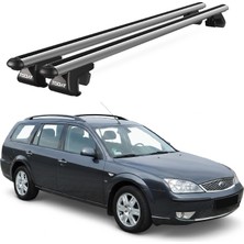 Today Auto Venüs Ford Mondeo Statio Wagon Mkııı (2001-2007) Uyumlu Gri Ara Atkı Port Bagaj Tavan Barı