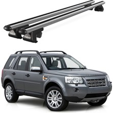 Today Auto Venüs Land Rover Freelander (2006-2015) Uyumlu Gri Ara Atkı Port Bagaj Tavan Barı