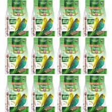 EuroGold Nature Ballı Muhabbet Kuşu Yemi 500GR x 12 Adet