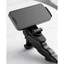 Alvo Store Buğz Katlanabilir Mini Telefon Tripodu Masaüstü Telefon Standı 360 Derece Ayarlanabilir