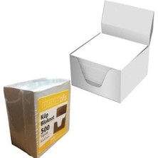 Umur Küp Not 8X8X5 Karton Kutulu Beyaz