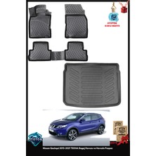 Rizline Nissan Qashqai 2013-2021 Tekna Bagaj Havuzu ve Havuzlu Paspas