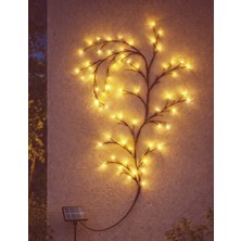 Gaman Güneş Enerjili Dış Mekan Uyumlu Sihirli Ağaç Ledi 8 Modlu Solar LED ( Yapışkanlı) Günışığı