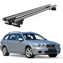 Today Auto Venüs Jaguar X-Type Sw (2004-2009) Uyumlu Gri Ara Atkı Port Bagaj Tavan Barı