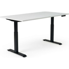 Çift Motorlu Elektrikli Yükseklik Ayarlı Ergonomik Çalışma Masası