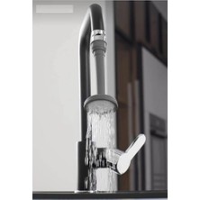 Alvo Store Buğz Ayarlanabilir Şelale Musluk Ucu - Antrasit