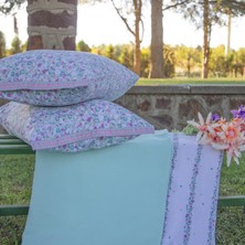 Sarev Isla Mint Çift Kişilik %100 Pamuk Pike Takımı