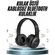 Alvo Store Buğz Kulak Üstü Bluetooth Kulaklık Yüksek Ses Kaliteli Ayarlanabilir - Buğz