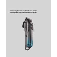 Alvo Store Buğz USB Type-C Şarjlı Kablosuz/kablolu Erkek Tıraş Makinesi - Buğz