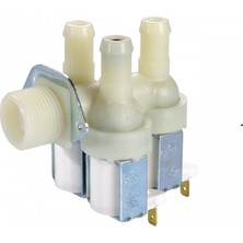 Bürküt Ventil Üçlü 90C (24V Ac/dc) Plastik Geçmeli  10,5mm