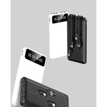 Alvo Store Buğz Kamp ve Seyahat Için 20.000MAH LED Işıklı Hızlı Şarj Powerbank - Buğz