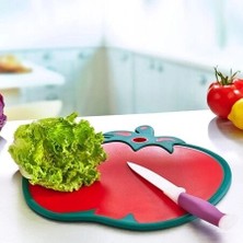 Alvo Store Buğz Domates Figürlü Kaydırmaz Kesme Tahtası Doğrama Panosu