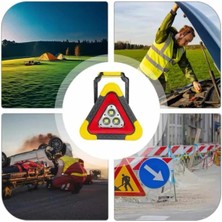 Alvo Store Buğz Işıklı Üçgen Reflektör LED Projektör Acil Durum Feneri Flaşör 500 Lümen - Buğz