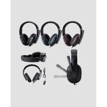 Alvo Store Buğz Stereo Mikrofonlu Kablolu Oyun Kulaklığı – Konforlu ve Net Ses Iletimi - Buğz