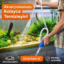 Akvaryum Dip Temizleme Sifonu – Pratik ve Etkili Temizlik