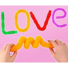 Alvo Store Buğz Tubes Anti Stres Duyusal Oyuncak Bubble Fidget  (4 Adet )
