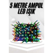 Alvo Store Buğz Ledli Fişli LED Dekor Lambası 5m Rgb Yılbaşı Ağacı Işığı - Buğz