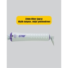 Alvo Store Buğz Gw 32MM Döner Başlıklı Saç Kıvırma Makinesi – Her An Her Yerde Profesyonel Şekillendirme - Buğz