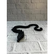 Alvo Store Buğz Siyah Hareketli Ejderha - Buğz