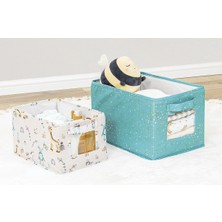 Alvo Store Buğz Baby 2'li Pencereli Düzenleyici Çok Amaçlı Organizer Kutu (Yeşil) ( Buğz )