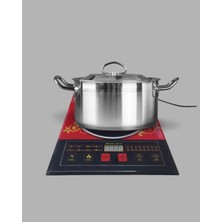 Alvo Store Buğz 8 Akıllı Pişirme Menülü LED Ekranlı Indüksiyon Ocak - Buğz