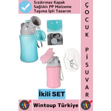 Wintoup #çocukpisuvar Sızdırmaz Sağlıklı Malzeme Çocuk Tuvalet Eğitimi Lazımlık Kız Erkek Pisuvar Ikili Set