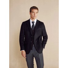 Brooks Brothers Slim Fit Siyah Erkek Ceket BBFW25MBL018